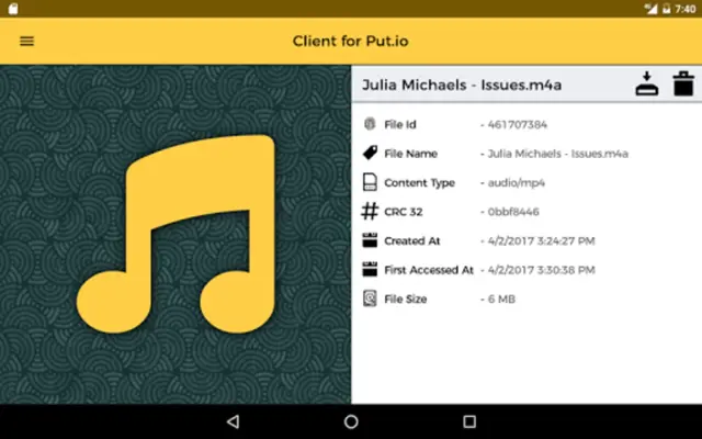 Client for Put.io android App screenshot 9