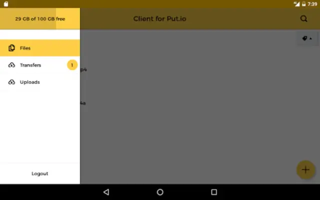 Client for Put.io android App screenshot 11