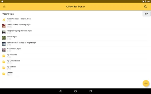 Client for Put.io android App screenshot 6